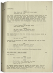 Moe Howard's 20pp. Script Dated January 1951 for The Three Stooges Film ''Pest Man Wins'', Working Title ''Mousers in the Trousers'' -- Very Good Condition